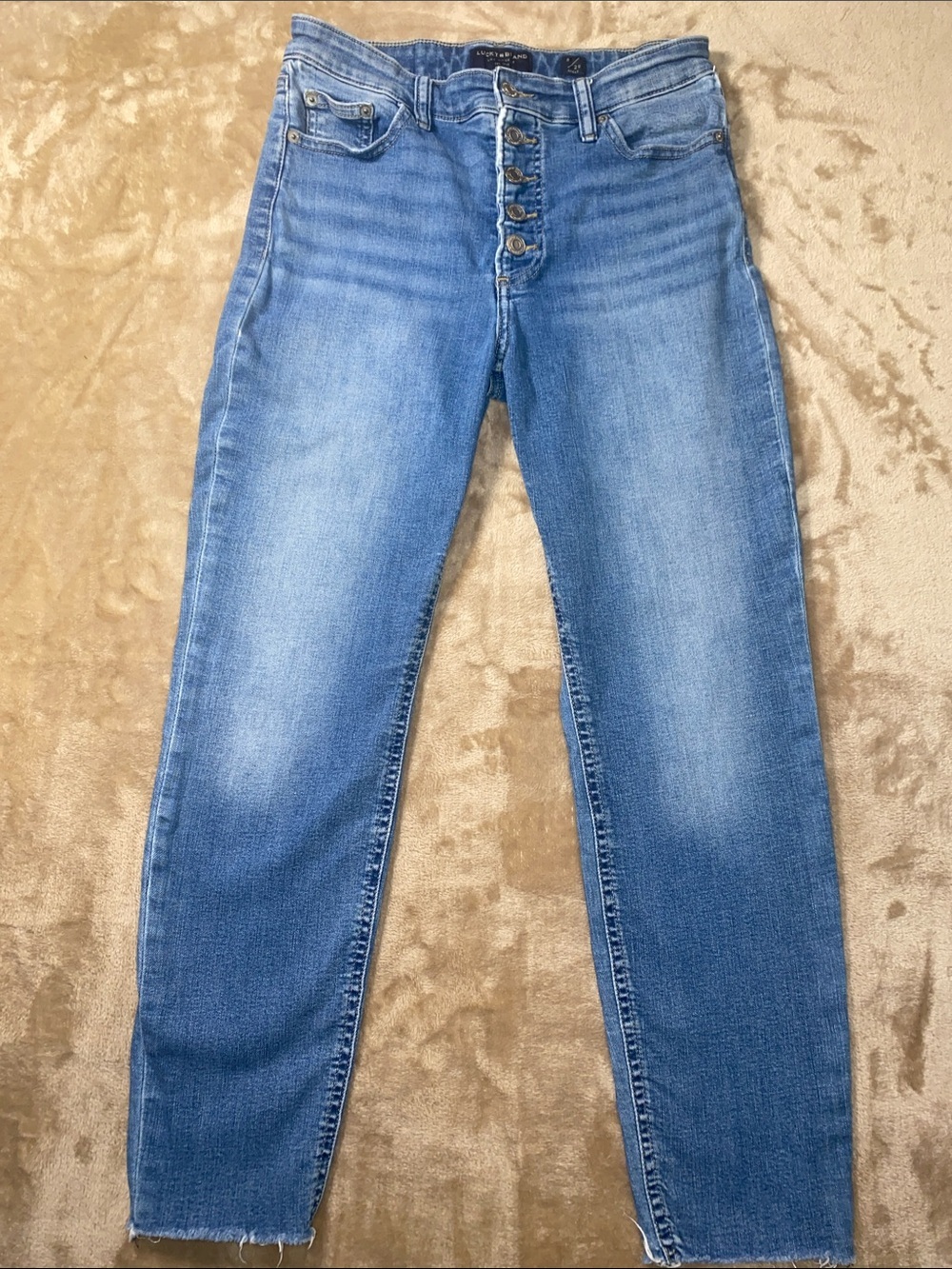 Lucky Brand Women's Skinny Jeans - Medium Blue Wash